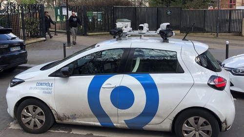 Test von Scan-Autos zur Erfassung von Parksündern