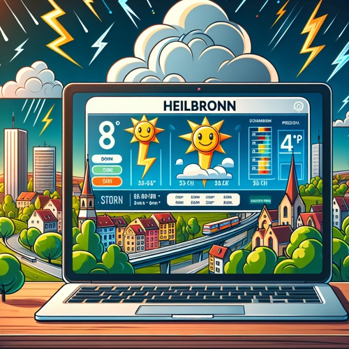 Unwetterlage in Baden-Württemberg: Aktuelle Prognosen für Heilbronn