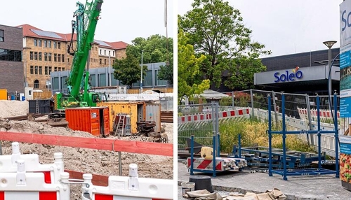 Ipai und Bildungscampus Heilbronn: Baustellen beeinträchtigen Verkehr