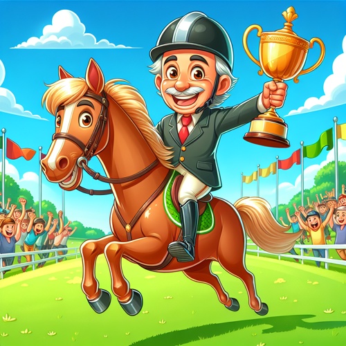 Bernd Knorr gewinnt Reitturnier in Nordheim