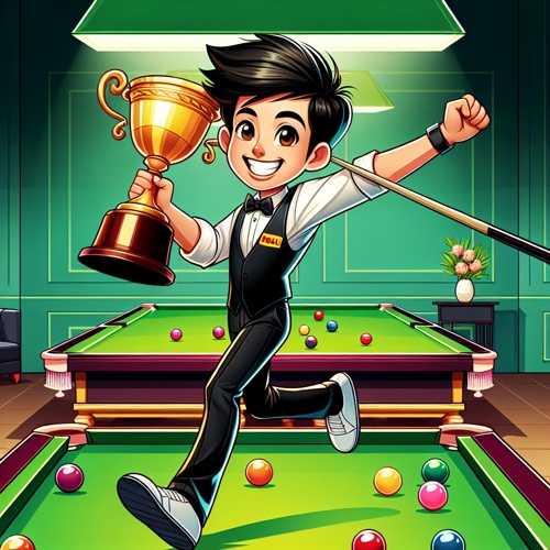 Richard Wienold gewinnt Meisterschaft im Snooker