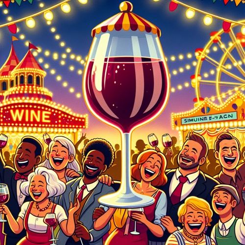 Wein auf dem Heilbronner Volksfest