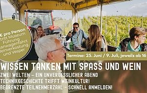 Wissen tanken mit Spaß und Wein in Neckarsulm