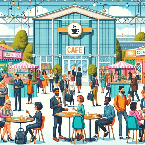 Hauff-Café auf der Bildungsmesse Heilbronn