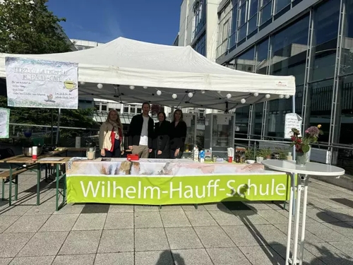 Ein Ort der Begegnung: Das Hauff-Café auf der Bildungsmesse Heilbronn