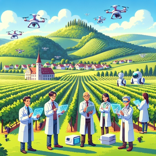 Forscher in Heilbronn und der Wein der Zukunft: KI in der Weinproduktion