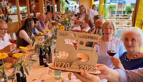 Schausteller-Stammtisch Kischtleshocker feiert Jubiläum