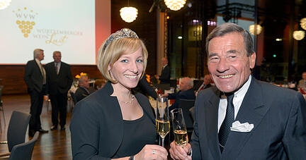 Wolfgang Grupp und Wein