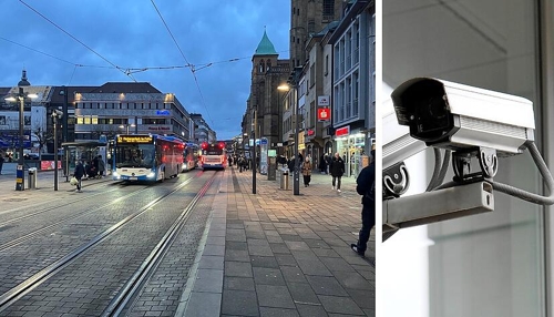 Videoüberwachung am Marktplatz Heilbronn