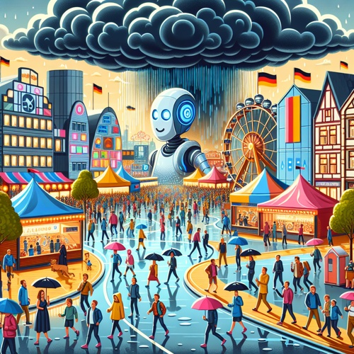 KI-Festival in Heilbronn endet vorzeitig wegen Unwetter