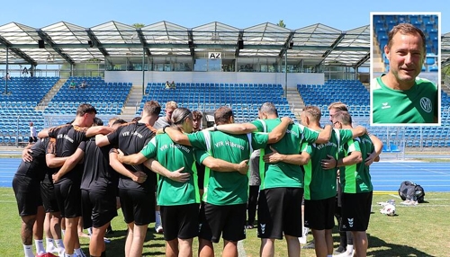 Trainer des VfR Heilbronn nach ersten Einheiten: „Du merkst einen Unterschied“