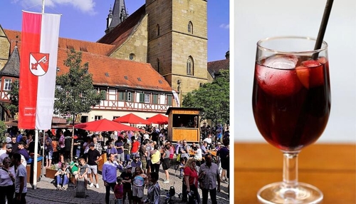 Eiswürfel im Wein: Eine Sünde laut Hohenloher Weindorf-Winzer