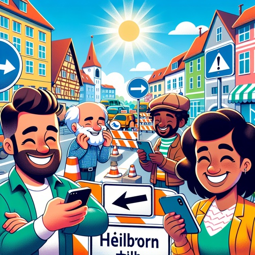 Digitale News-Produkte informieren über Verkehrsänderungen in Heilbronn