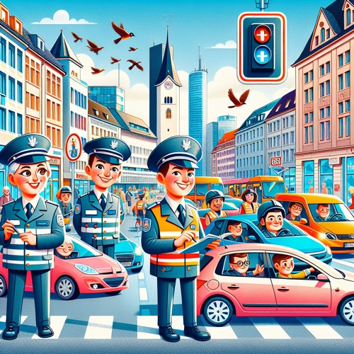 Polizeikontrolle in Heilbronn: Digitale Informationen für mehr Verkehrssicherheit